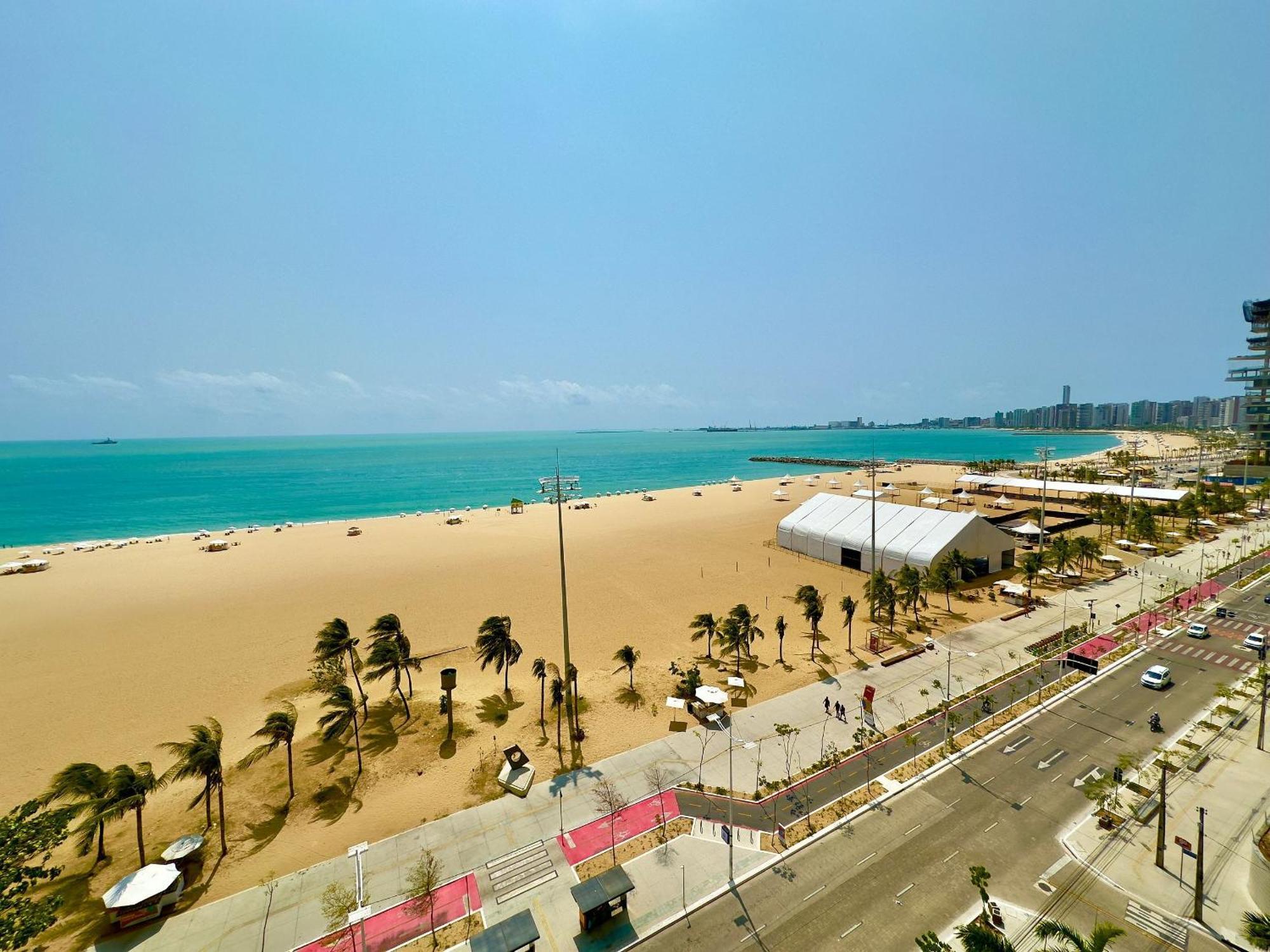 フォルタレザTerracos Do Atlantico - Beira Mar De Iracemaアパートメント エクステリア 写真